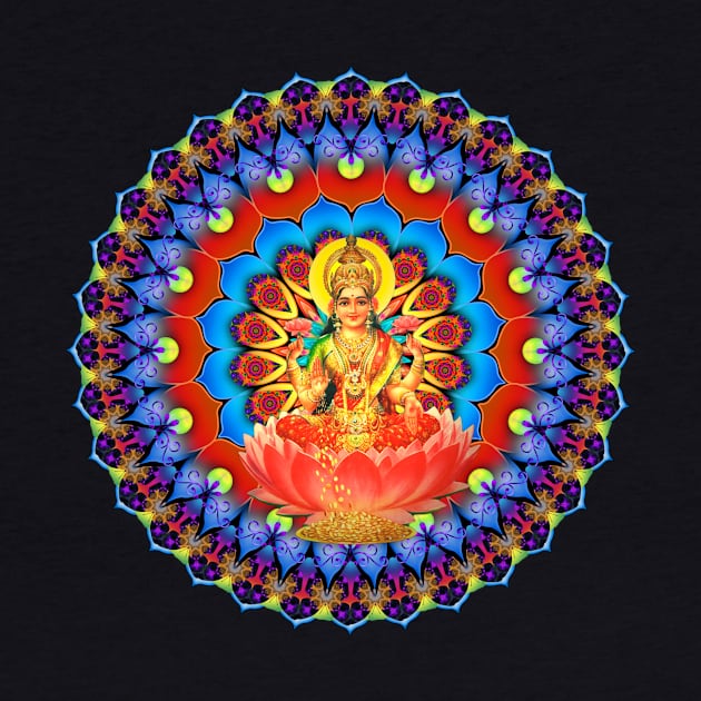 Mandala Magic - Daily Focus 8.2.2016 Lakshmi by Mandala Magic